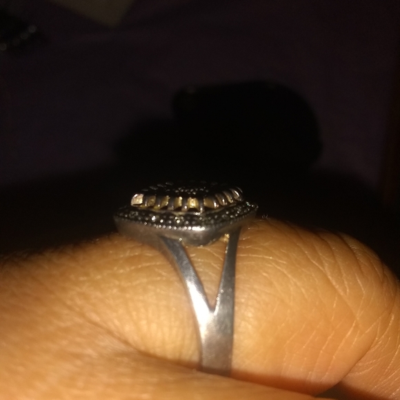 🤗😘GLAMOROUS!/ DIAMOND SHAPE RING SZ,10😘😍 - Picture 2 of 8